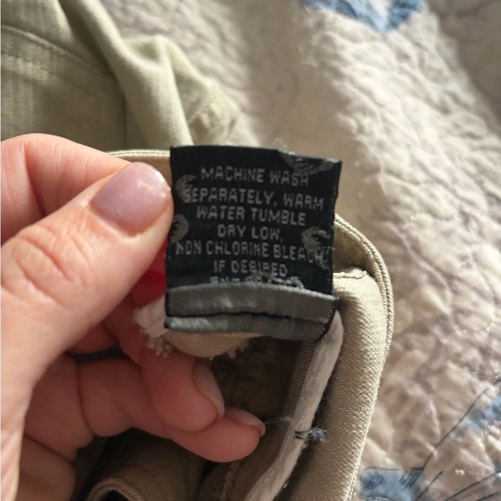 Vintage Crest Tan Embroidered Flare Pants - Picture 7 of 14